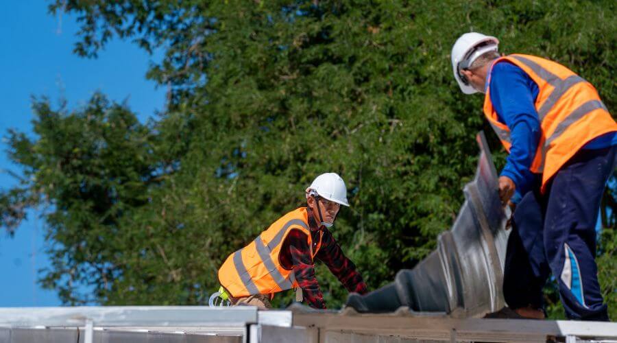 Professional gutter cleaning in Agra, OK